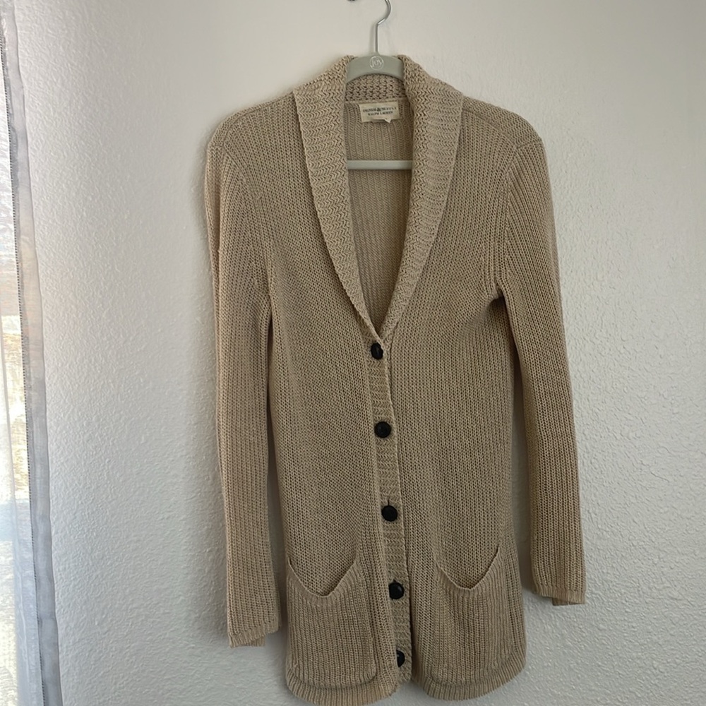 Ralph Lauren Denim & Supply Button-up Cowl Sweater